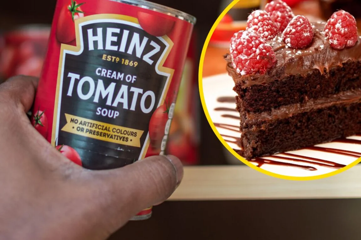 People are baffled as Heinz releases recipe for tomato soup cake