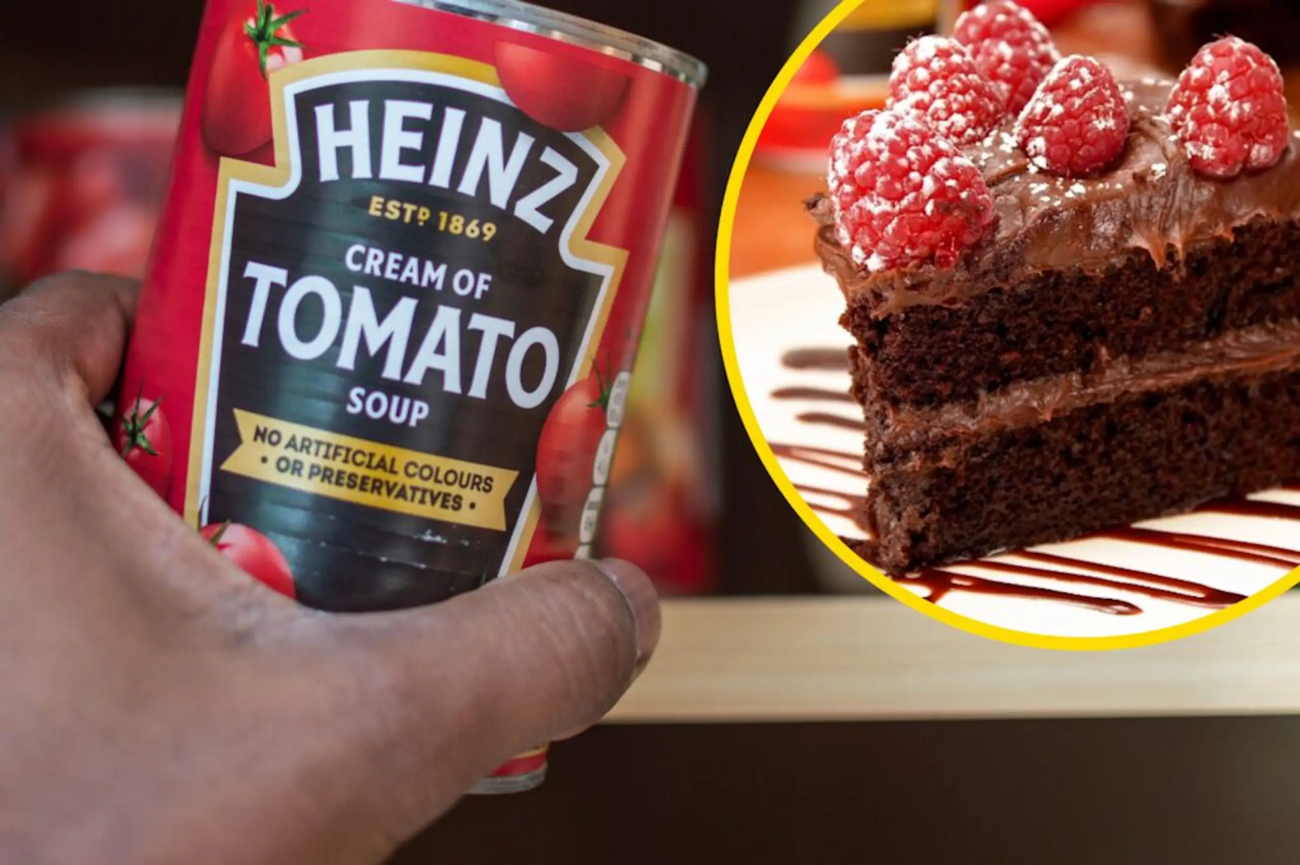 People are baffled as Heinz releases recipe for tomato soup cake