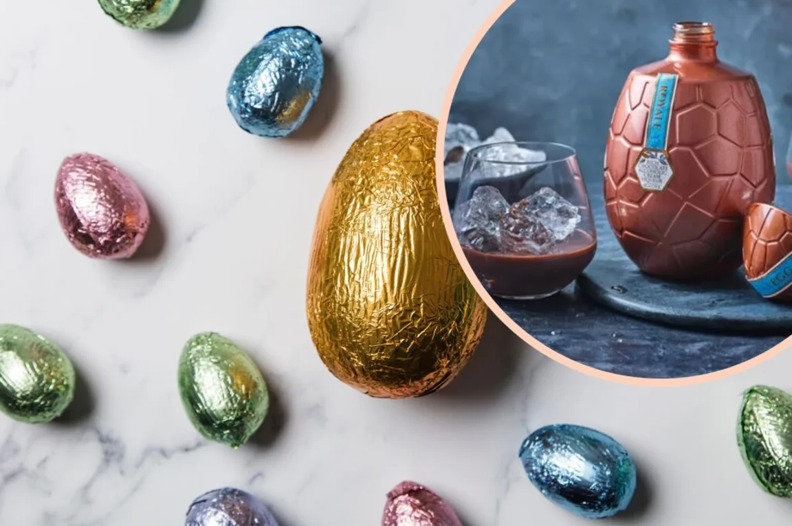 You can get an ‘adult Easter egg’ filled with boozy creme liqueur