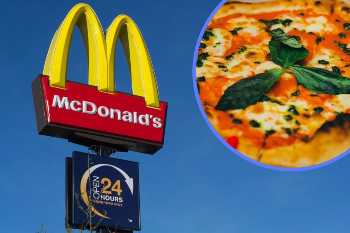 This McDonald’s serves stone baked pizza and we’re so jealous