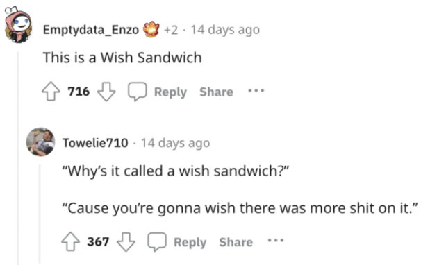 reddit cheese sandwich