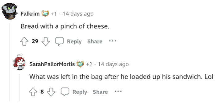 reddit cheese sandwich