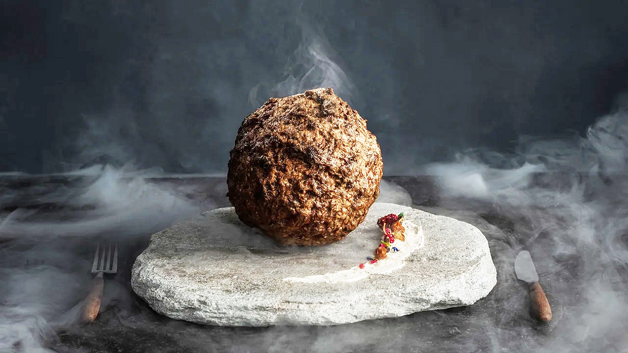 vow lab grown meat mammoth meatball