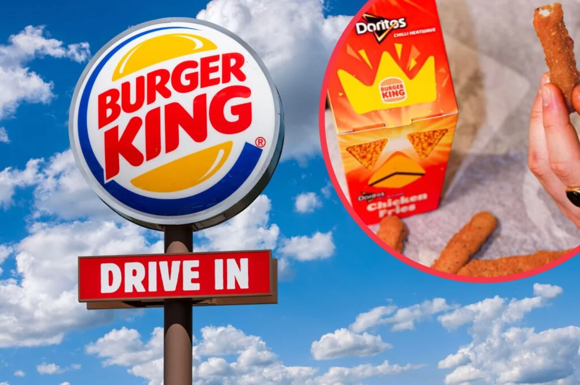 Burger King releases Doritos Chilli Heatwave Chicken Fries