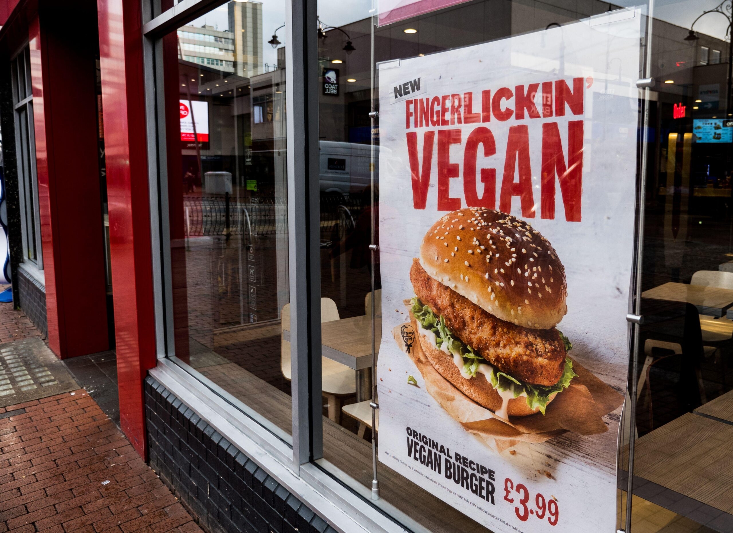 Does KFC have vegan options? uk