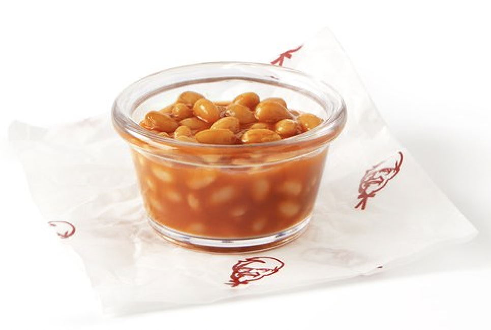 Does KFC have vegan options? uk bbq beans