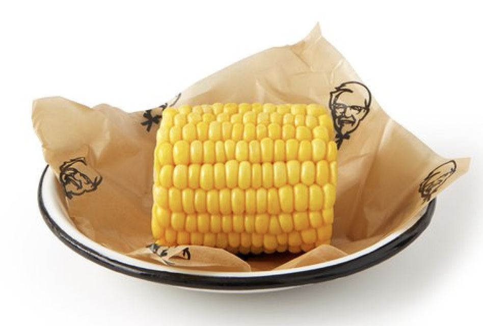 Does KFC have vegan options? uk corn cob