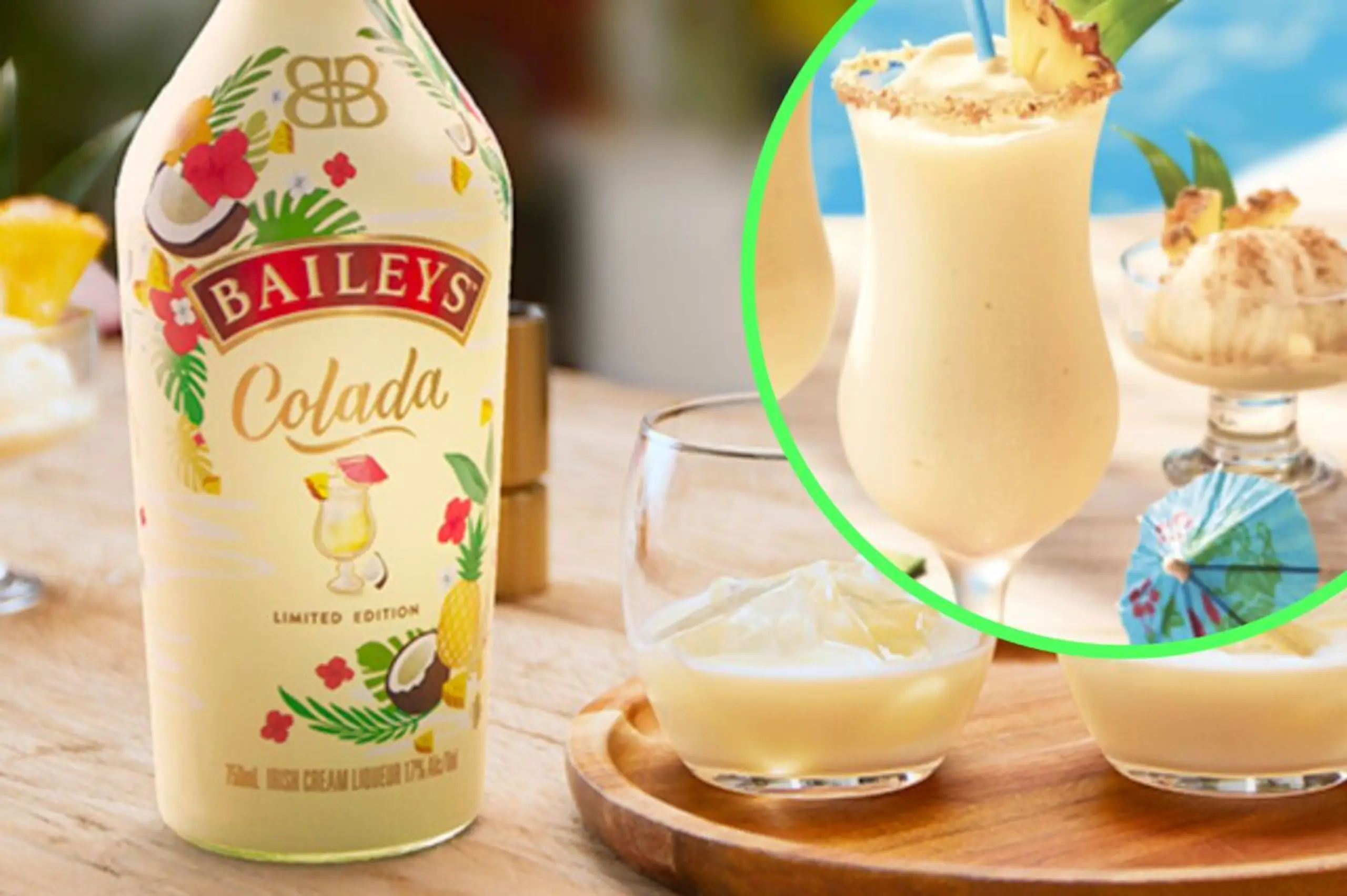 Baileys brings back piña colada flavoured creme liqueur