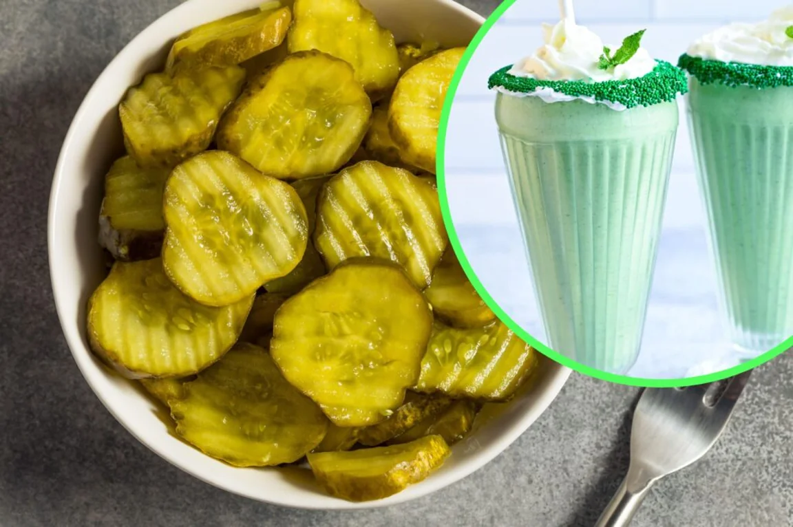 Pickle milkshakes are hitting the internet and we’re not sure how to feel about them