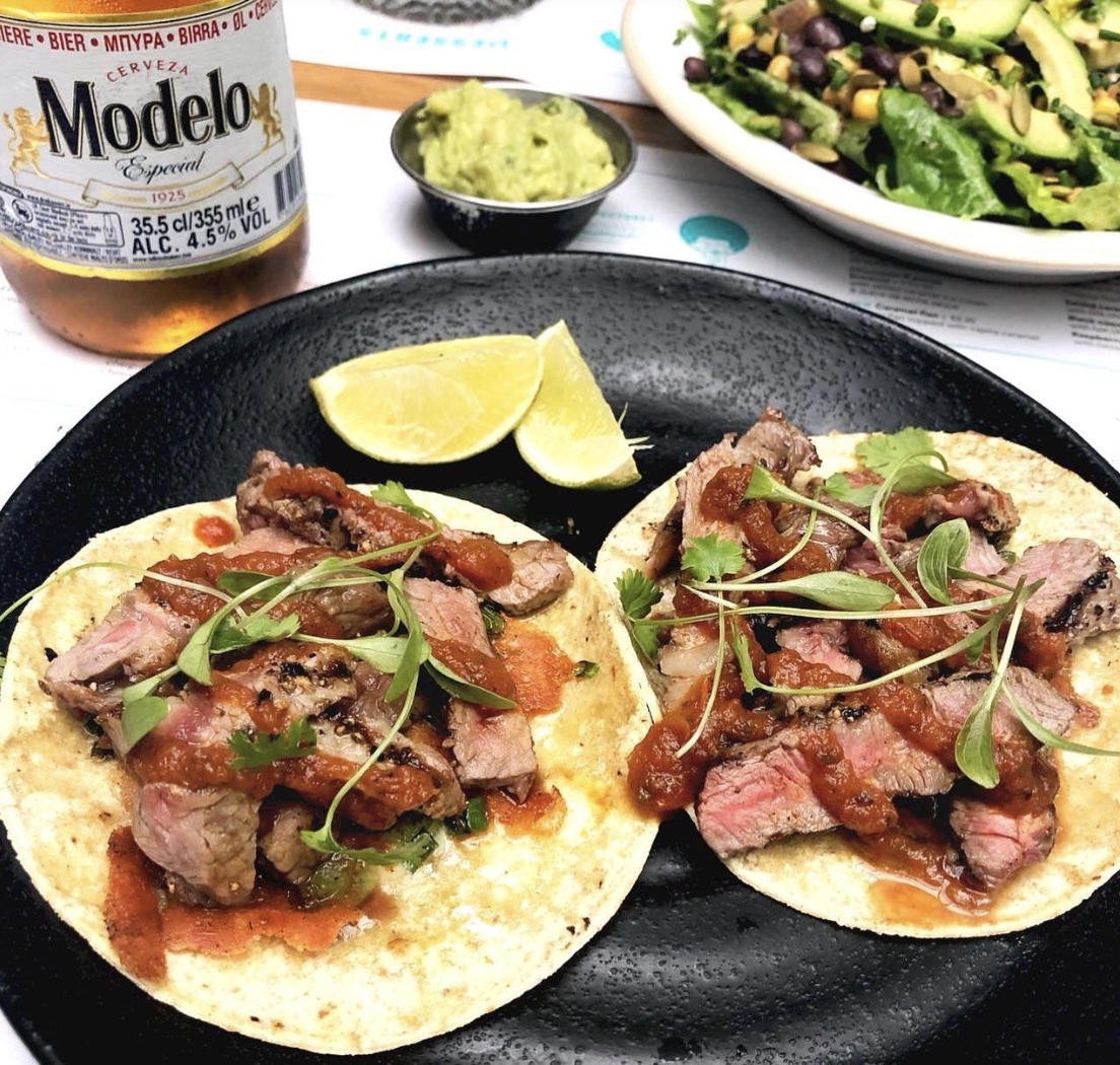 wahaca steak tacos