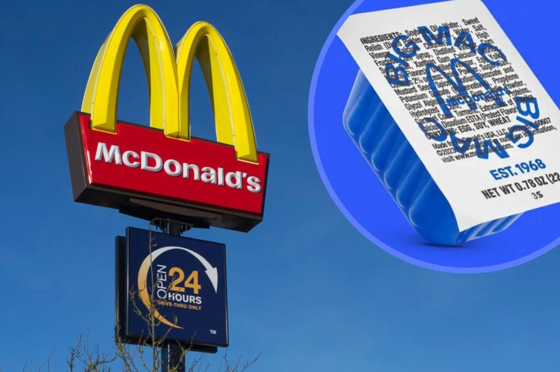 McDonald’s is selling Big Mac dip cups in the US