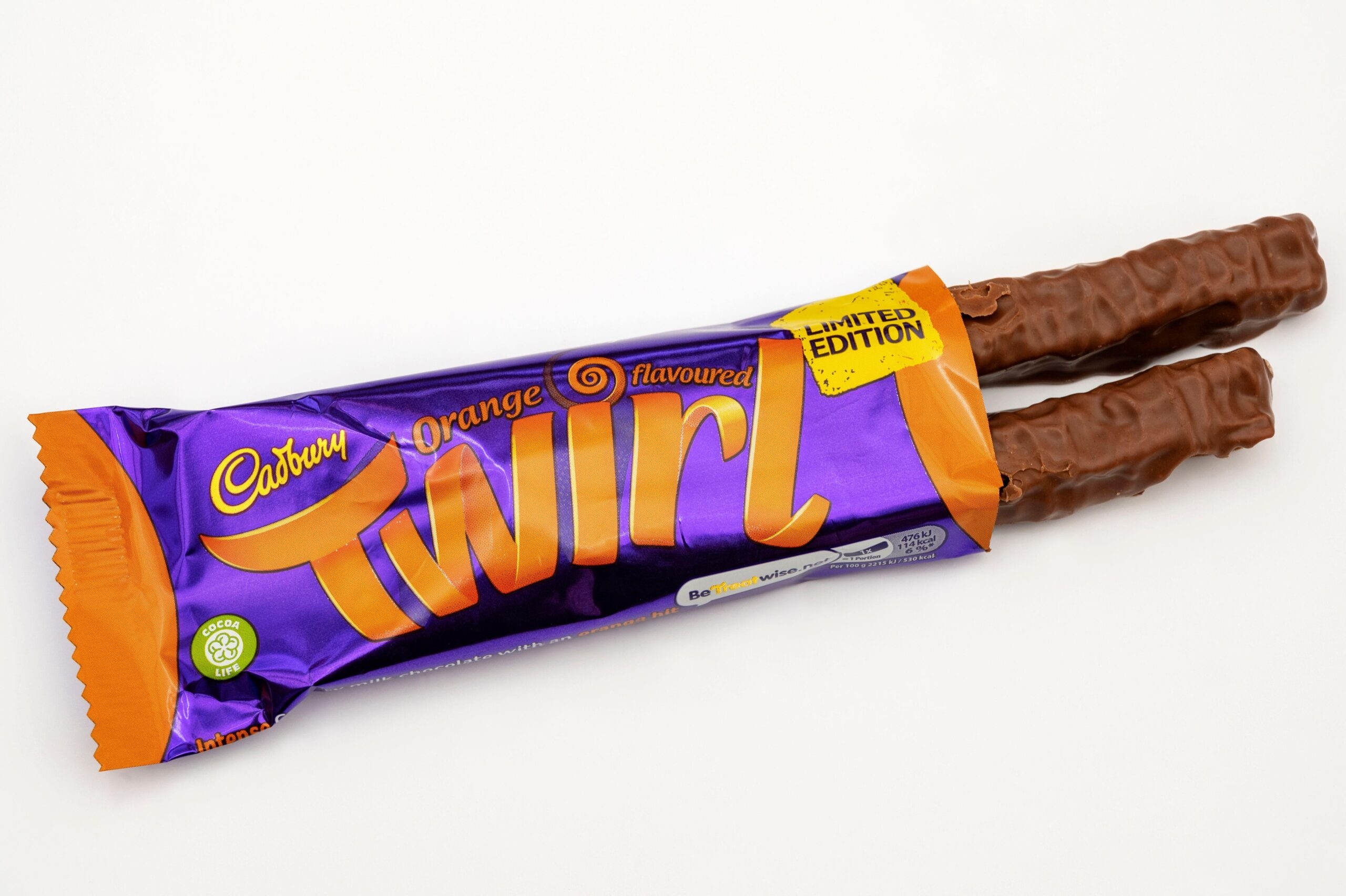 cadbury twirl orange