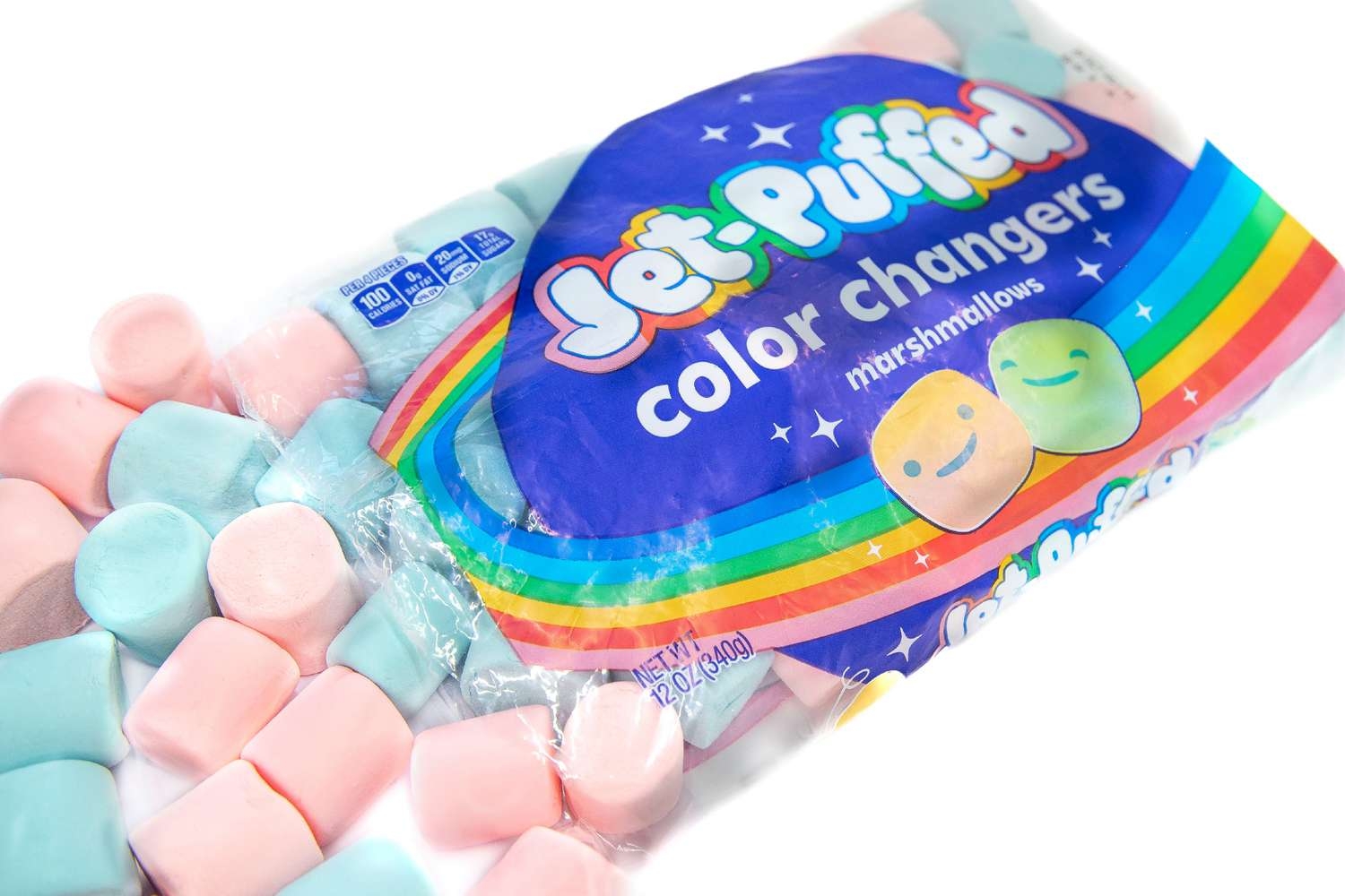 jet puffed colour changing marshmallows