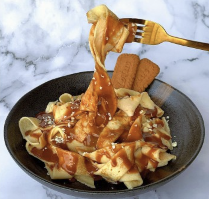 biscoff pasta fettuccine 