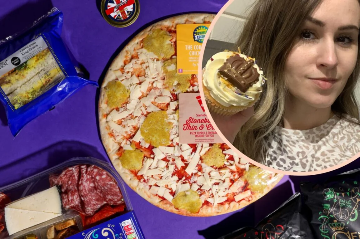 ‘I ate nothing but Coronation themed food for a day to get in the royal spirit’