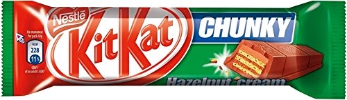 kitkat chunky hazelnut creme