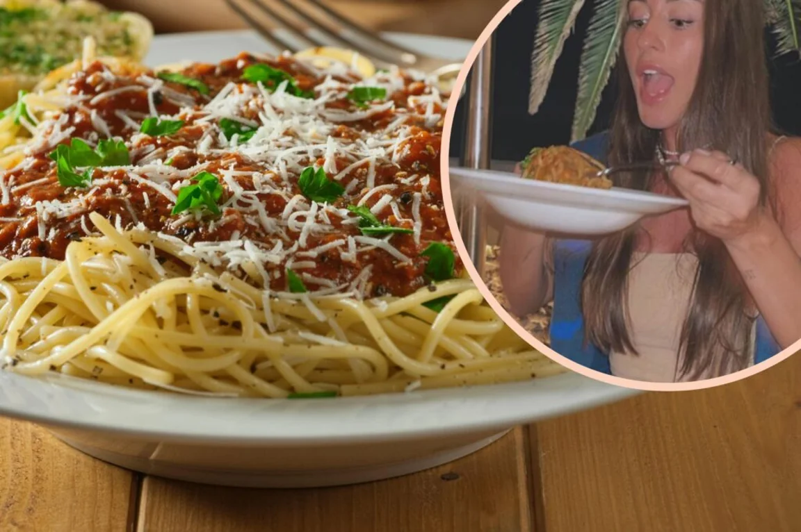 Influencer admits to cooking her own flesh into a spag bol