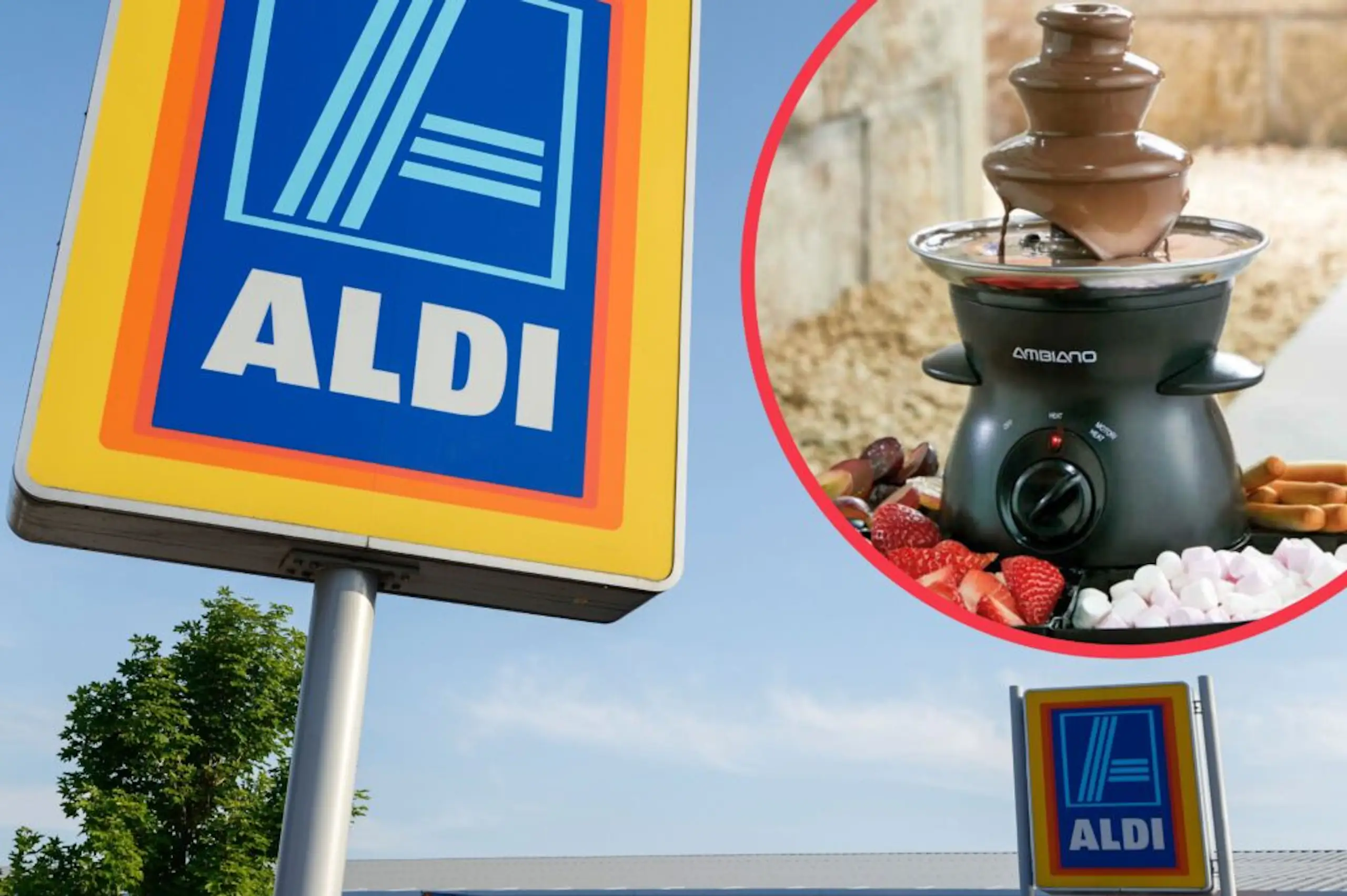 Aldi’s selling a chocolate fountain for £20 and it’s a steal