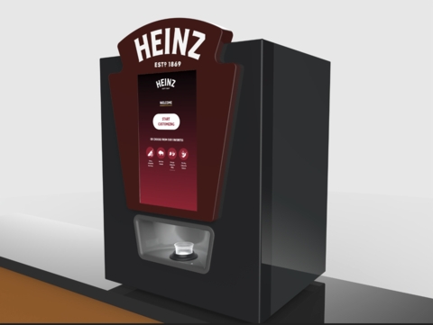 HEINZ remix machine condiment sauce