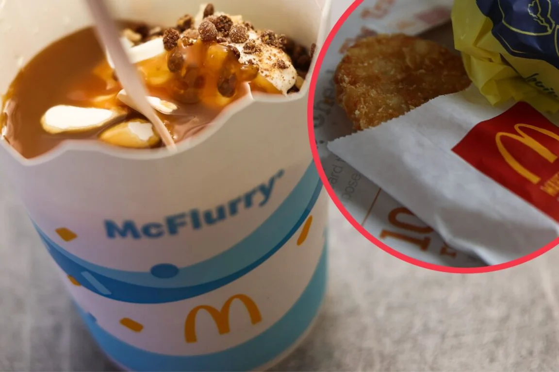 People are making McFlurry hash brown sandwiches