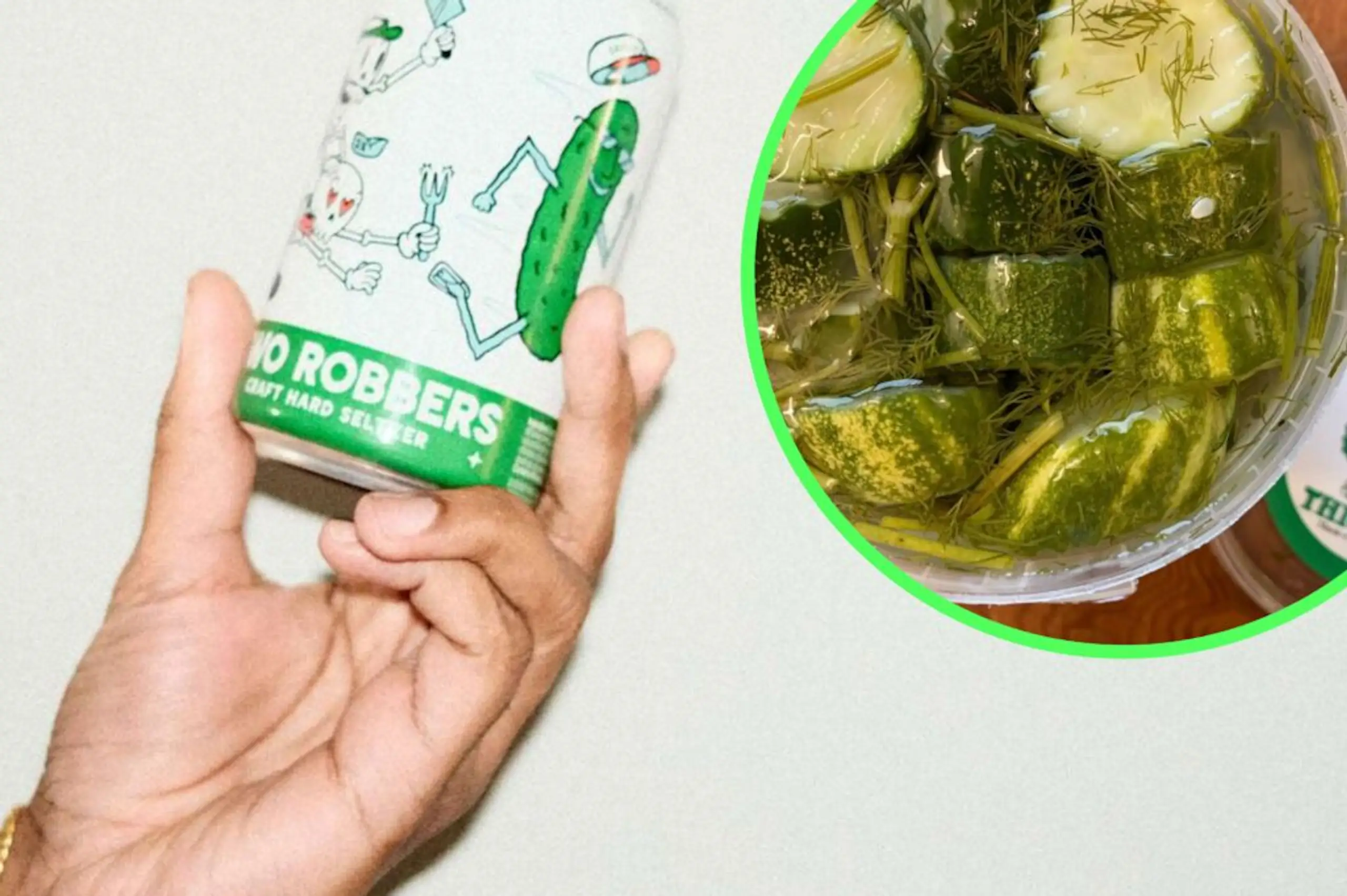 You can now get Grillo’s Pickle hard seltzer
