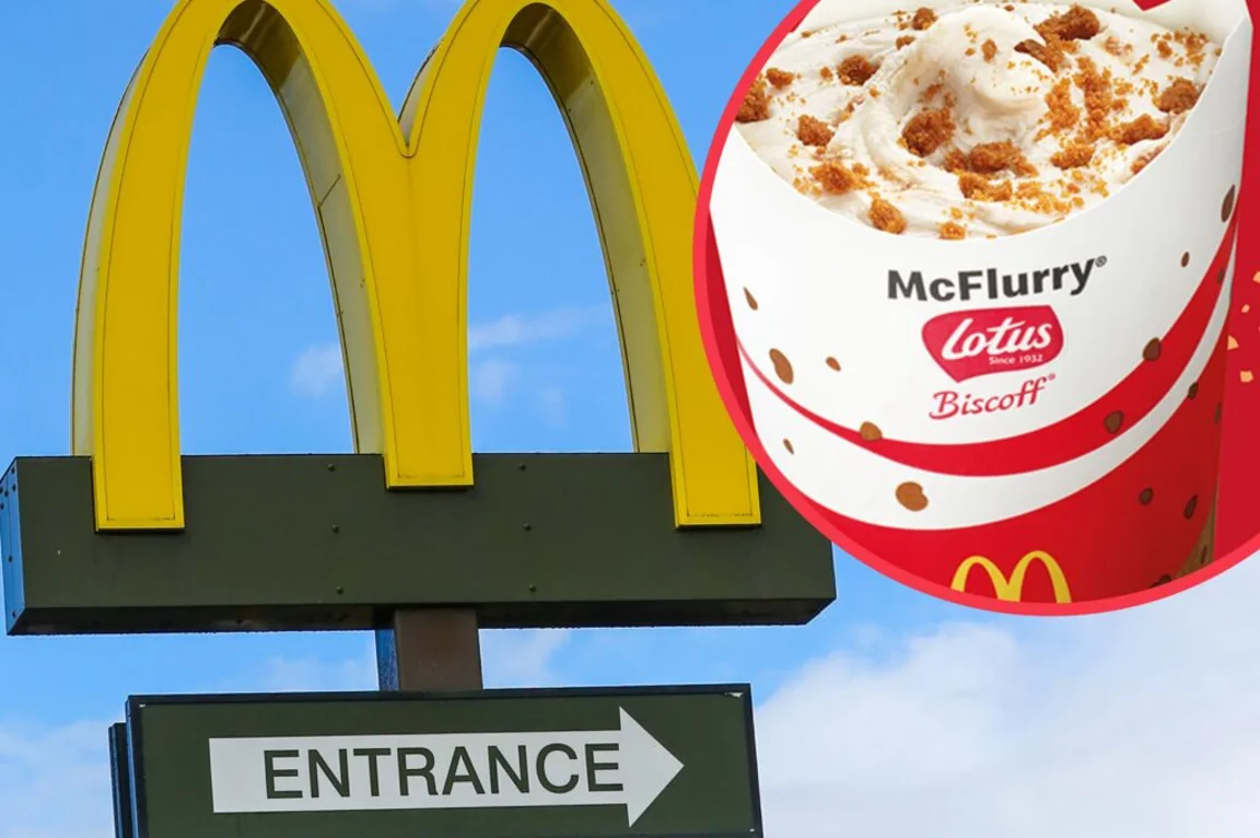 McDonald’s is apparently launching a Biscoff McFlurry