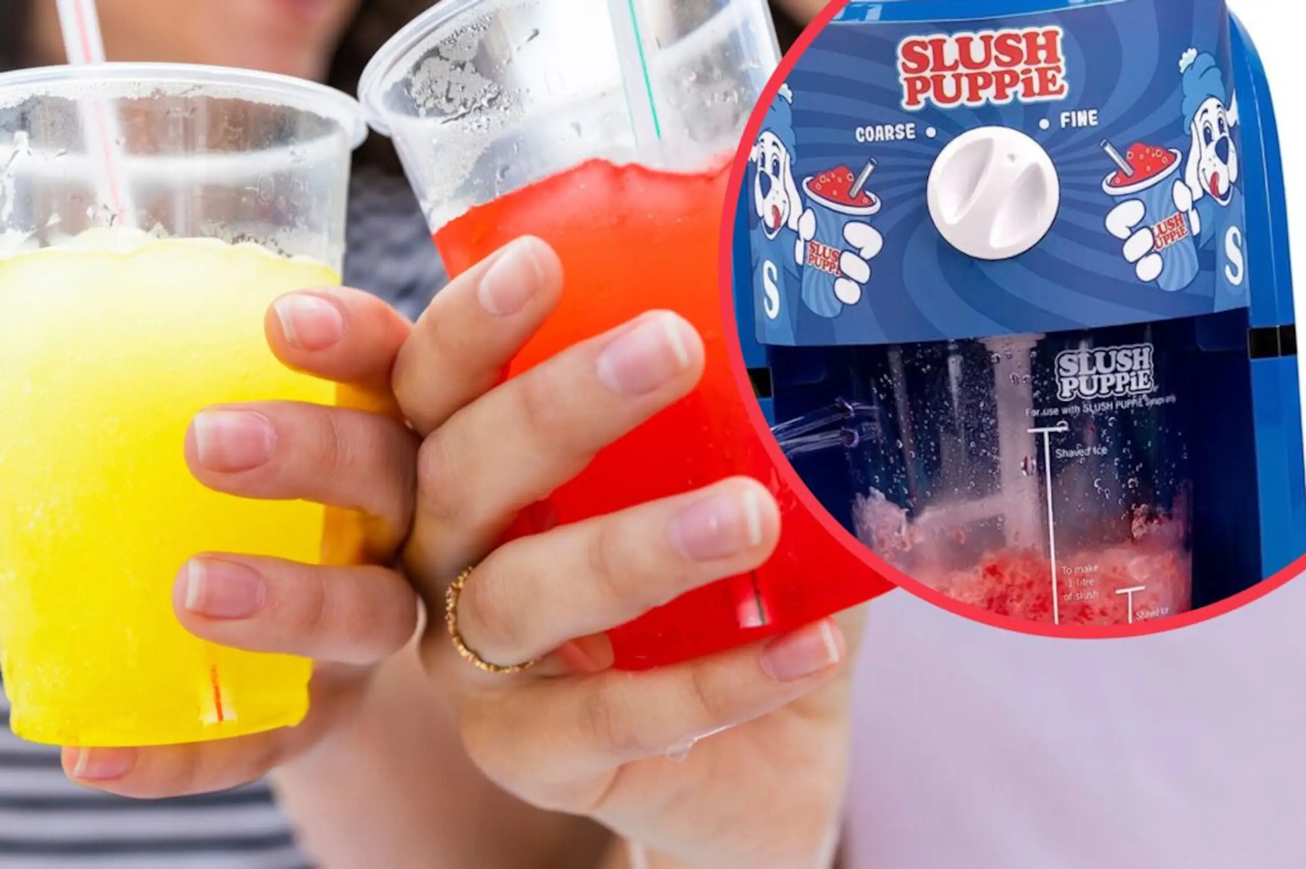 You can now buy your very own Slush Puppie Machine to keep cool during the heatwave