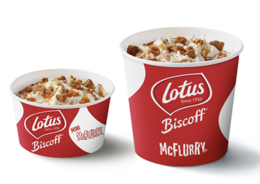 mcdonalds new menu summer biscoff mcflurry