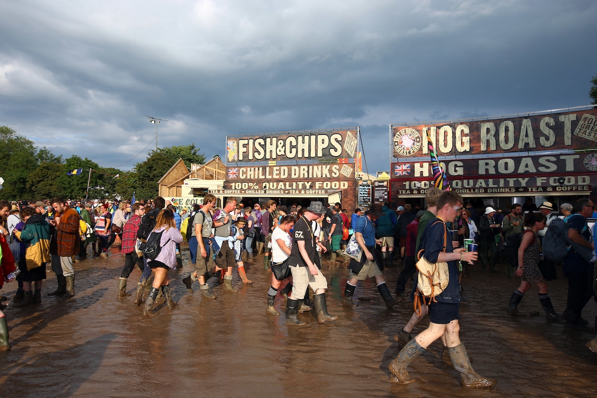 glastonbury festival food what to eat stalls 