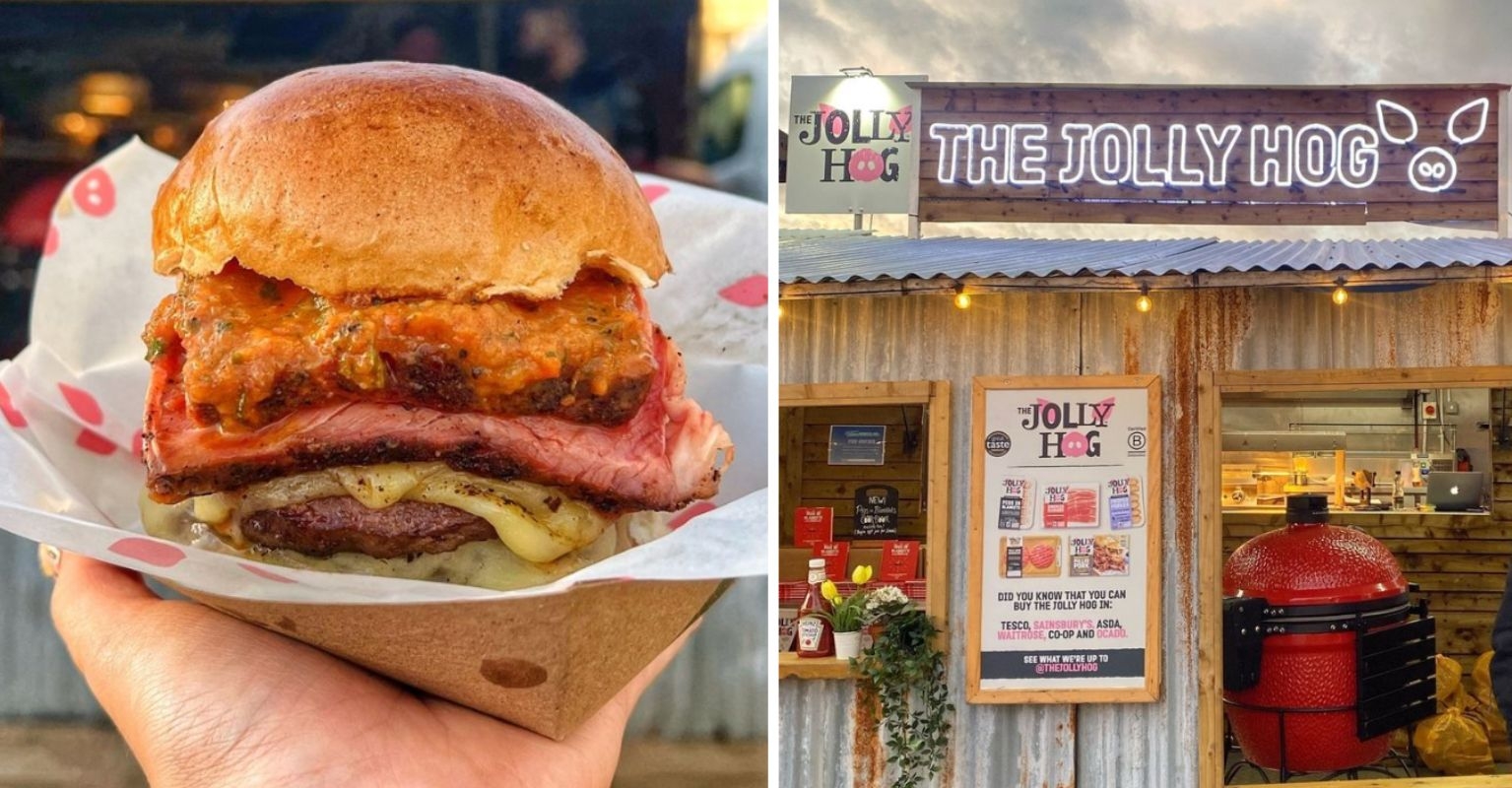 glastonbury festival food what to eat stalls the jolly hog