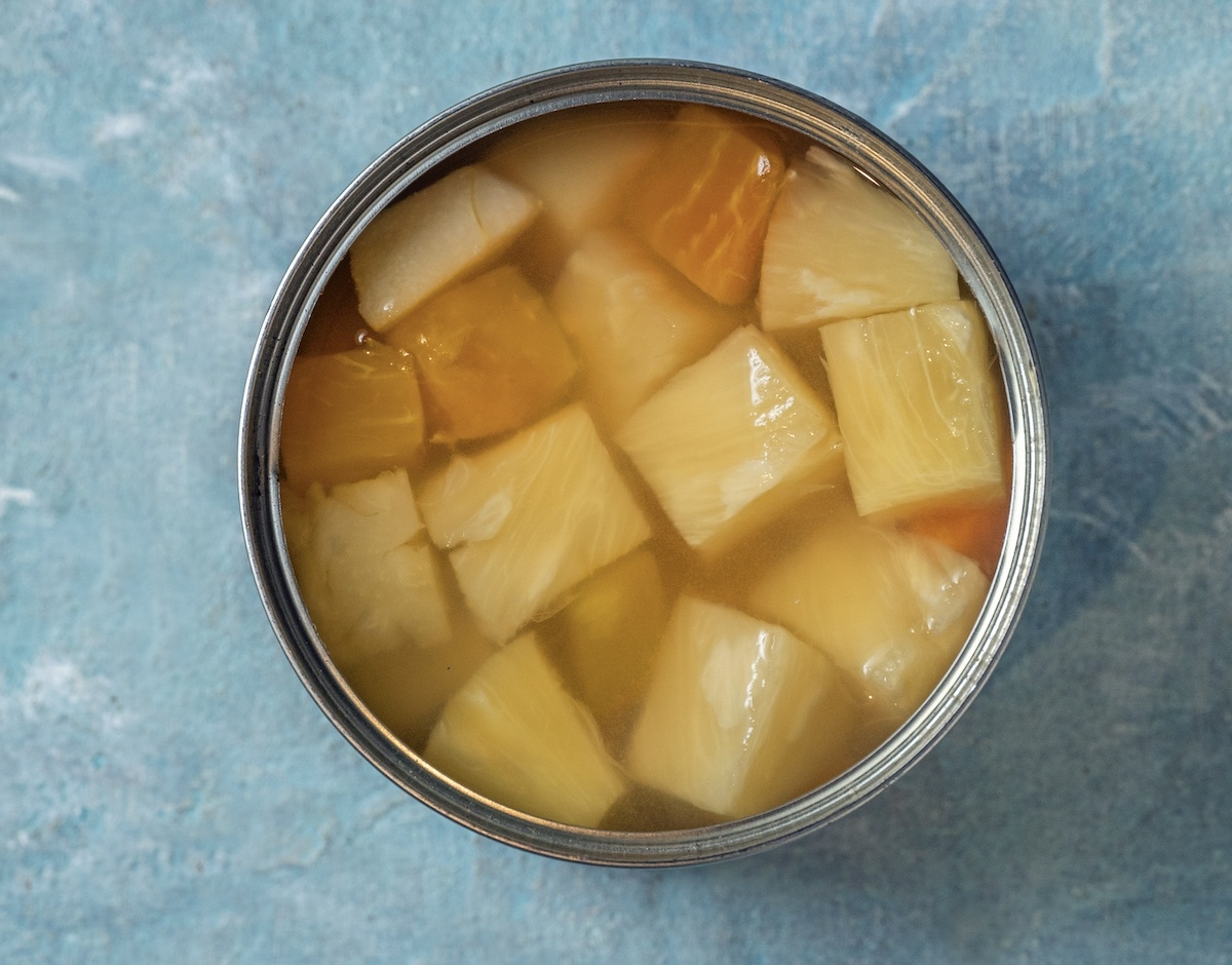 food to take to glastonbury tinned pineapple