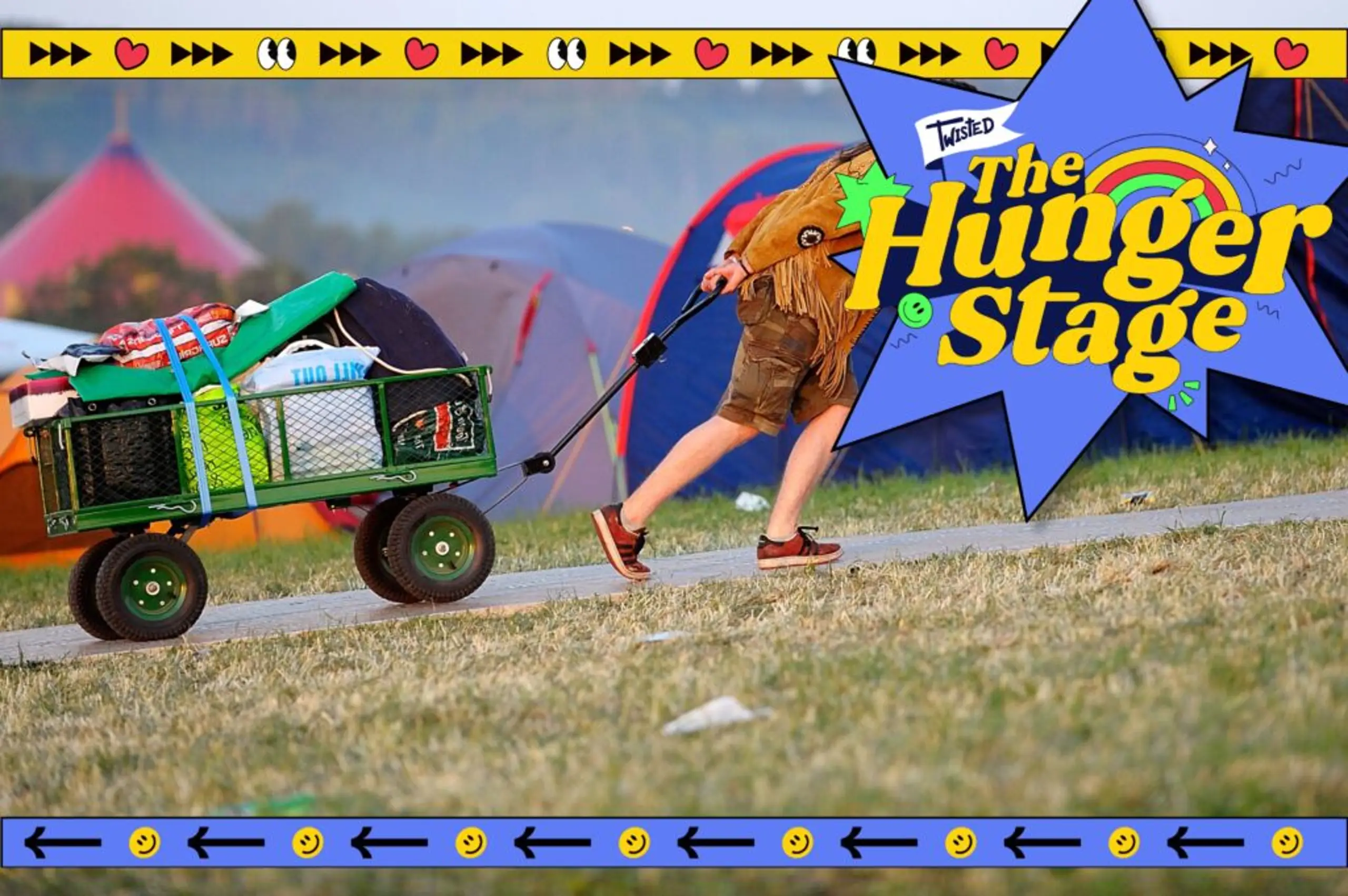 Food to take to Glastonbury – the festival essentials team Twisted pack