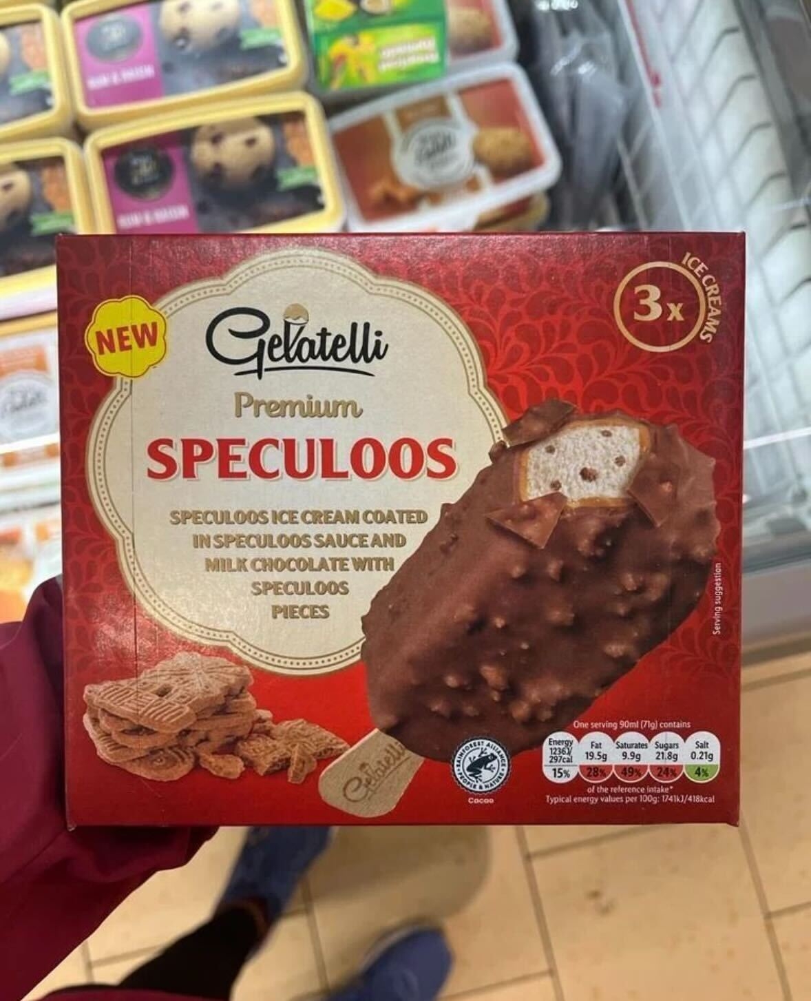 Lidl have launched Biscoff Ice Cream.