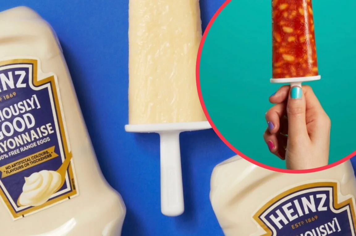 Heinz leave everyone aghast with baked bean and mayo ice lollies
