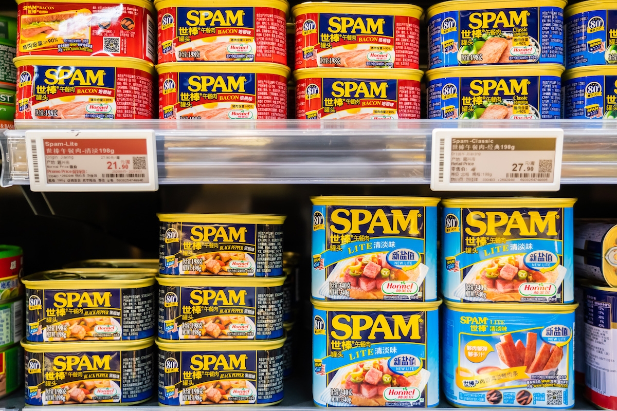 what does spam stand for meaning