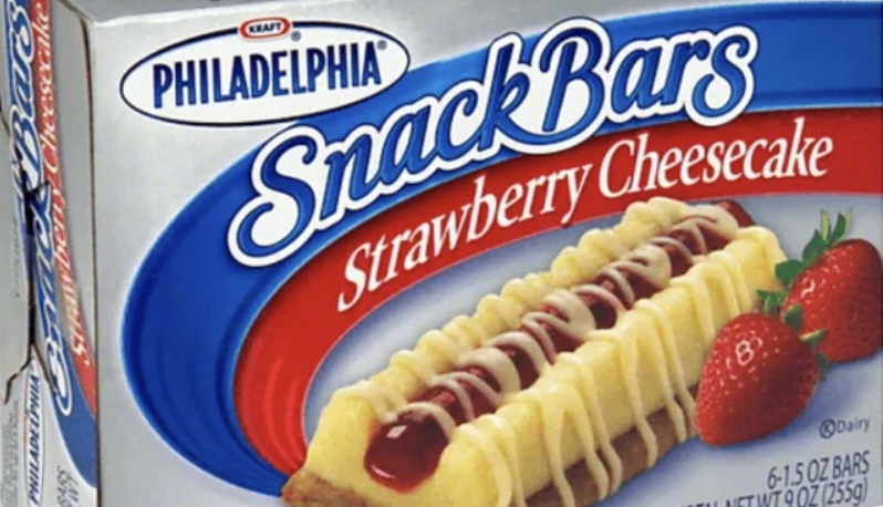 discontinued food philidelphia snack bars 