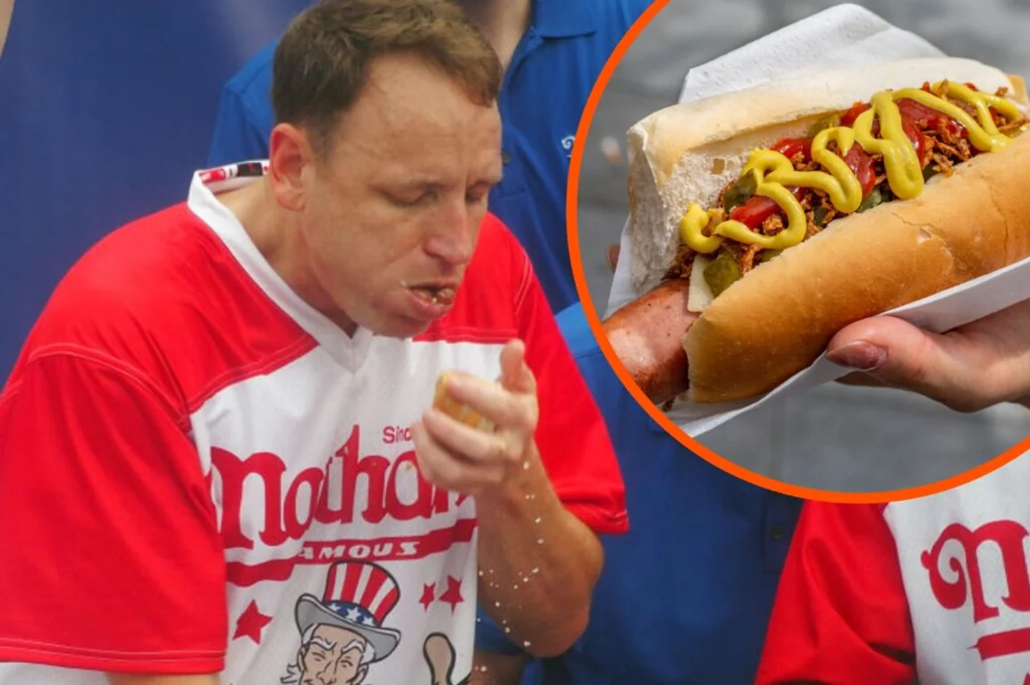 Competitive eater Joey Chestnut shares what happened after eating 76 hot dogs