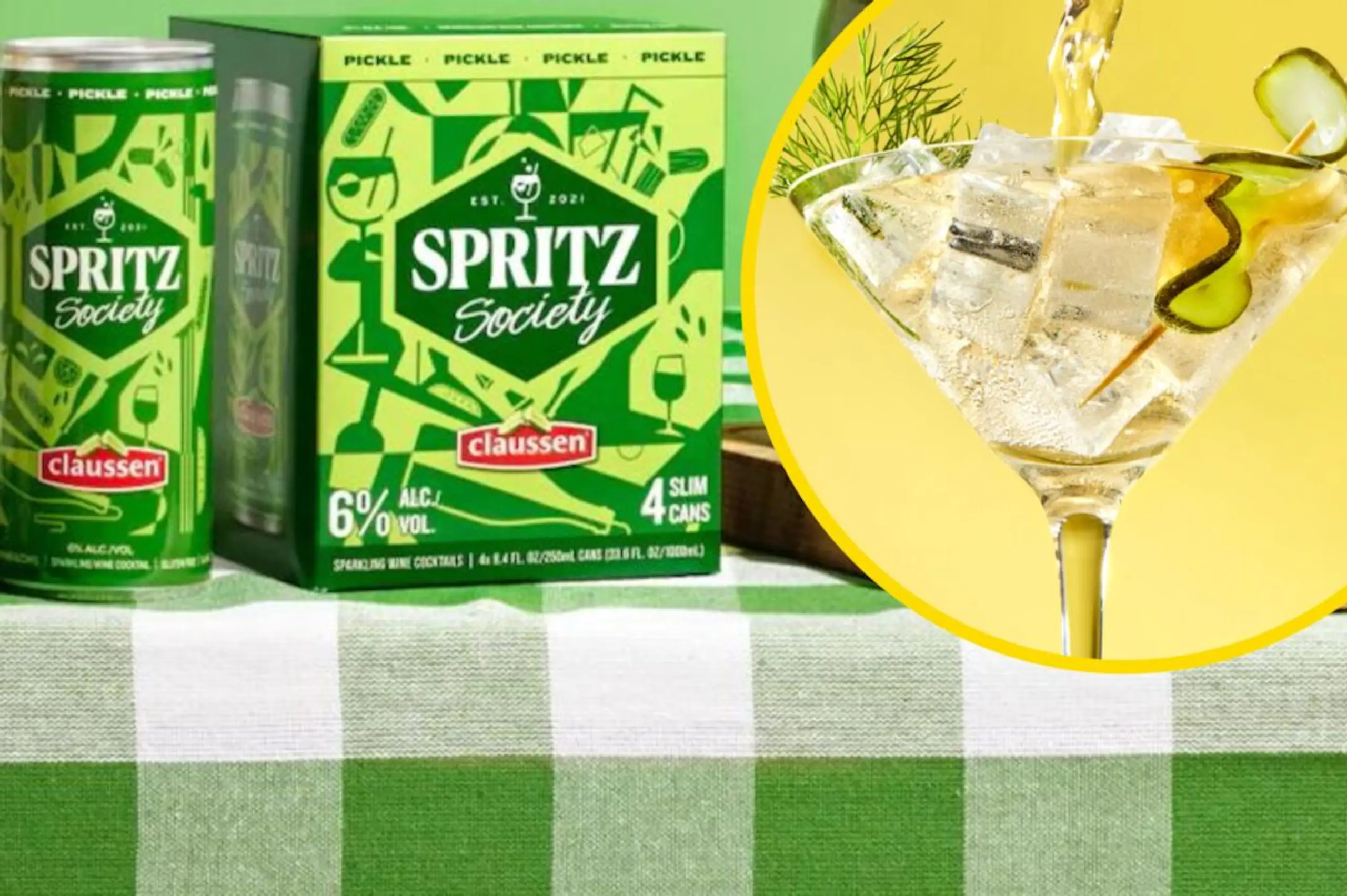 Pickle wine spritzers now exist and OMG