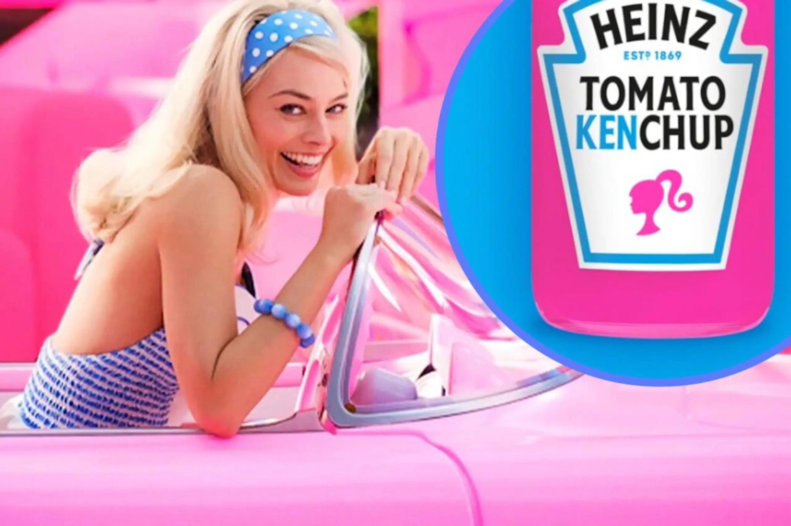 Heinz causes a stir with new pink Barbie-cue sauce and Kenchup designs