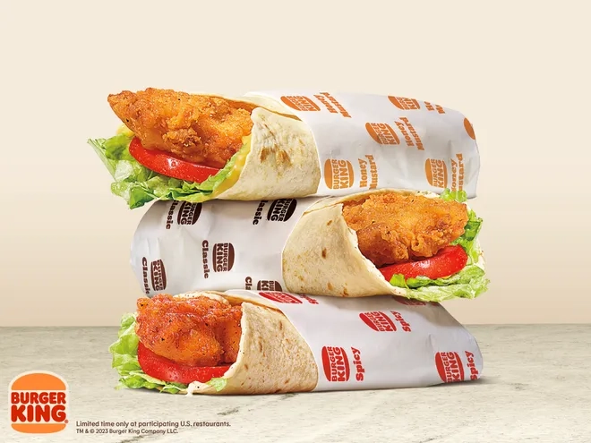 burger king Royal Crispy Wraps