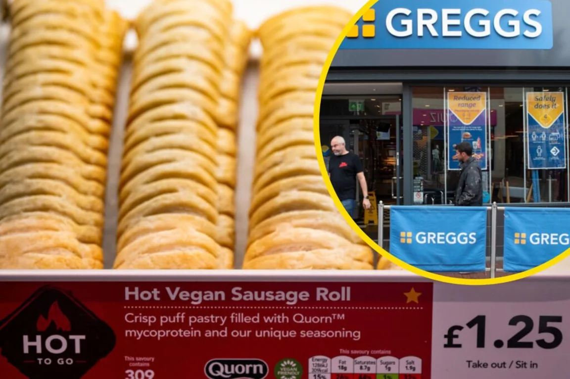 Chef uses Greggs sausage rolls instead of bread to make an insane toastie