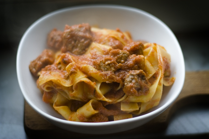 Pasta in a bowl