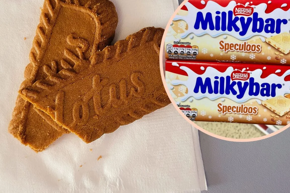 Milkybar speculoos chocolate bar has landed in stores