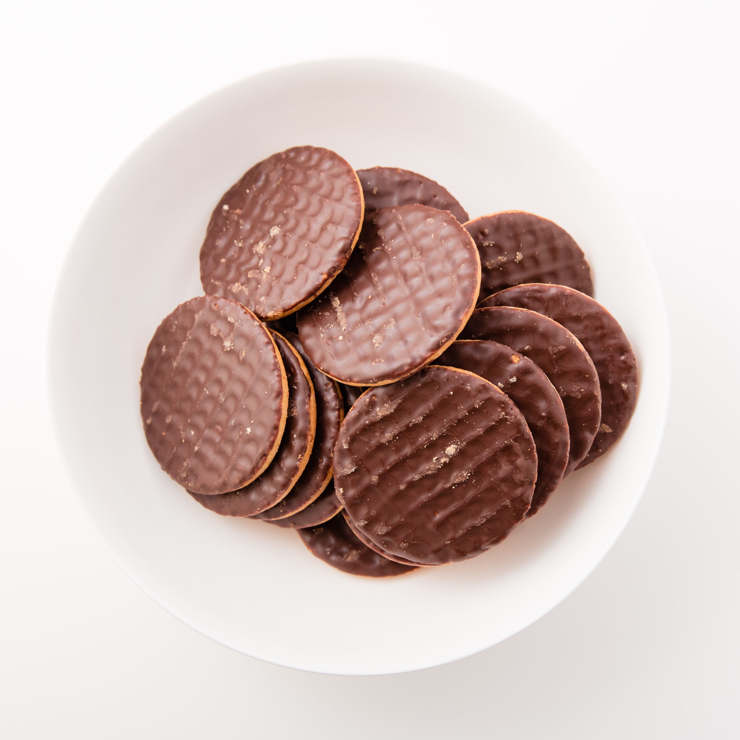 chocolate digestives top bottom