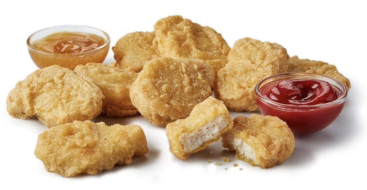 mcdonalds october menu nine chicken mcnuggets