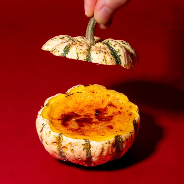 Mini Pumpkin Crème Brûlée