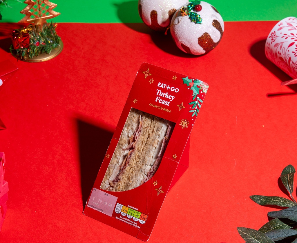 best christmas sandwiches 2023 aldi turkey feast