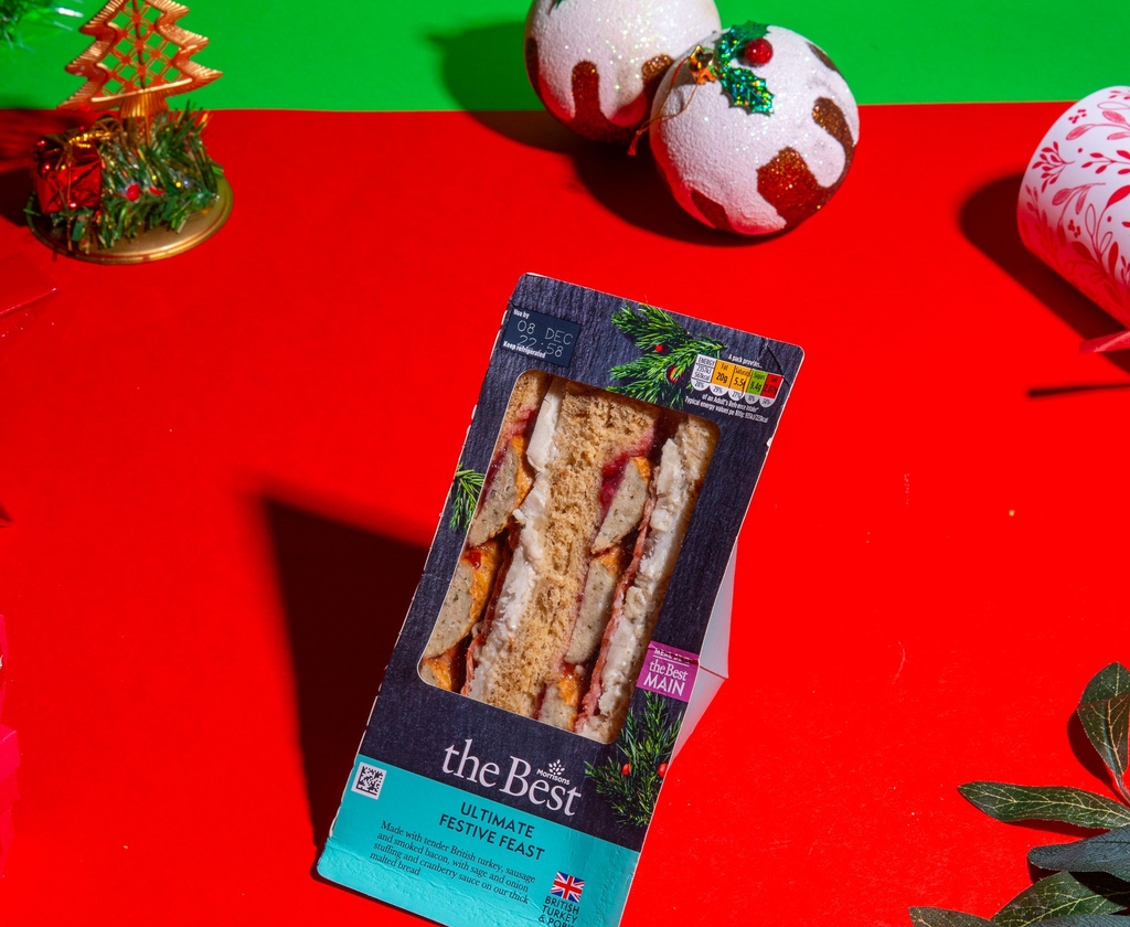 best christmas sandwiches 2023 morrisons