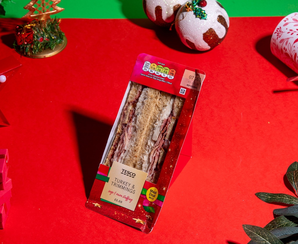 best christmas sandwiches 2023 tesco