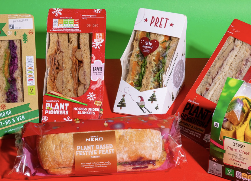 best vegan christmas sandwiches 2023